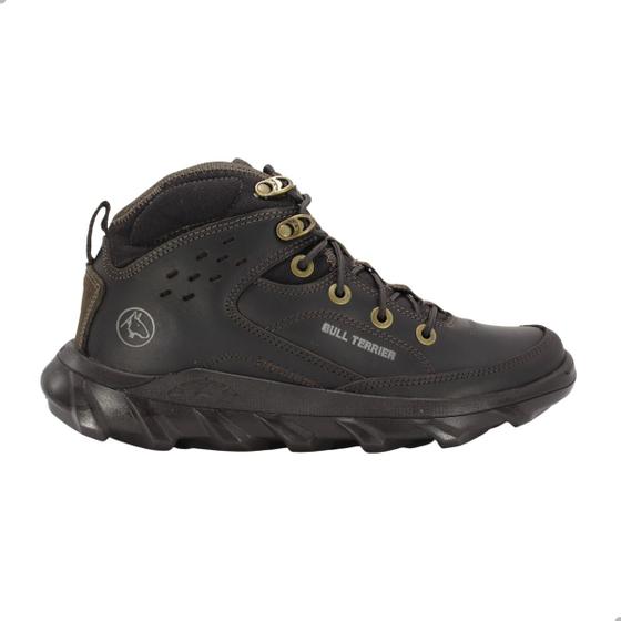 Coturno Bota Masculino Bull Terrier Cargo Marrom Bota Esportiva