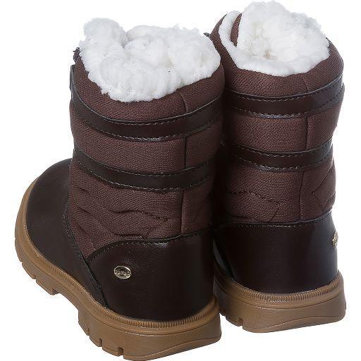 Imagem de Coturno Bota menina bota inverno com Pelinho Lã Camin