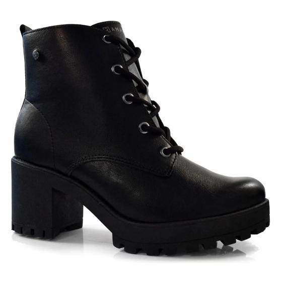 Imagem de Coturno com Salto Bloco Feminino Ramarim Ref 24-56121