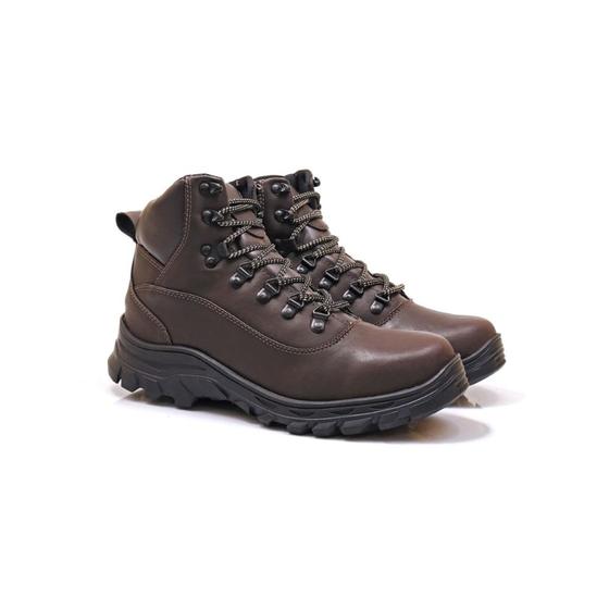 Imagem de coturno masculino adventure bota motoqueiro botina militar confortavel esportiva 37 ao 44