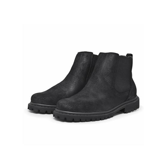Imagem de coturno masculino botinha cano curto chelsea confortavel 37 ao 45