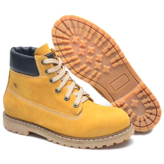 Imagem de Coturno Masculino Em Couro Nobuck Bota Adventure