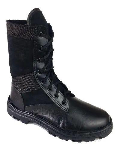 Coturno Militar Couro Tatica Botina De Segurança C.a 33519 Menor preço em Coturno Militar Couro Tatica Botina De Segurança C.a 33519