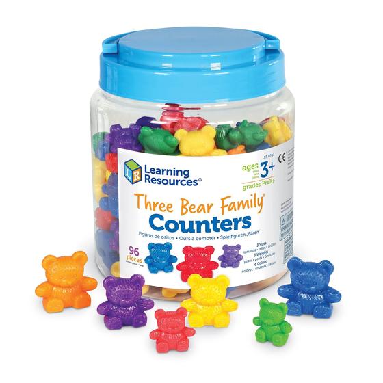 Imagem de Counting Toy Learning Resources Three Bear Family 96 peças