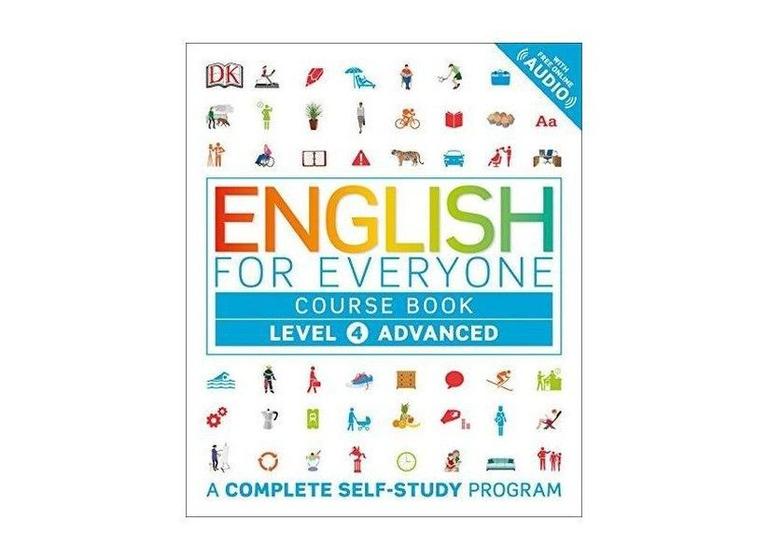 Imagem de Course Book: A Complete Self-Study Program English For Everyone: Level 4: Advanced