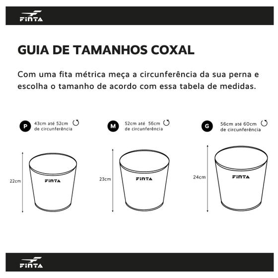 Imagem de Coxal Compressivo Neoprene Finta