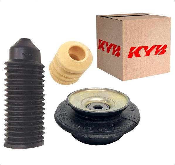 Imagem de Coxim amortecedor volkswagen gol/par/sav g3 2001 até 2006 gol g4 2006 até 2014 par/sav g4 2006 até 2012 dianteiro com rolamento (kit) kayaba