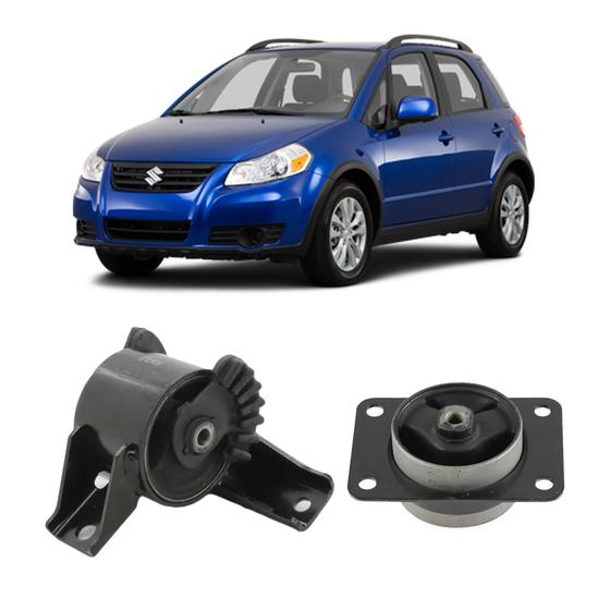 Imagem de Coxim Calço Motor Lado Passageiro Motorista Sx4 2009 A 2015