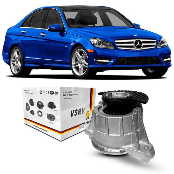 Imagem de Coxim Calço Suporte Apoio Motor Lado Esquerdo Lado Motorista Mercedes Benz C250 W204 2009 2010 2011 2012 2013 2014
