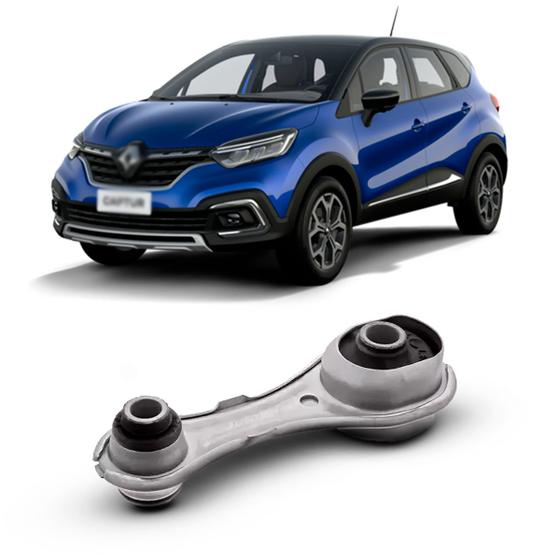 Imagem de Coxim Calço Suporte Apoio Traseiro Meio Central do Câmbio Motor Renault Captur 2022 2023 2024