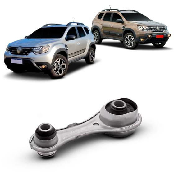 Imagem de Coxim Calço Suporte Apoio Traseiro Meio Central do Câmbio Motor Renault Duster 2021 2022 2023 2024 2025