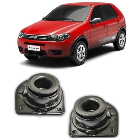 Imagem de Coxim do Amortecedor Fiat Palio Fire Dianteiro 2001 Até 2012 O Par