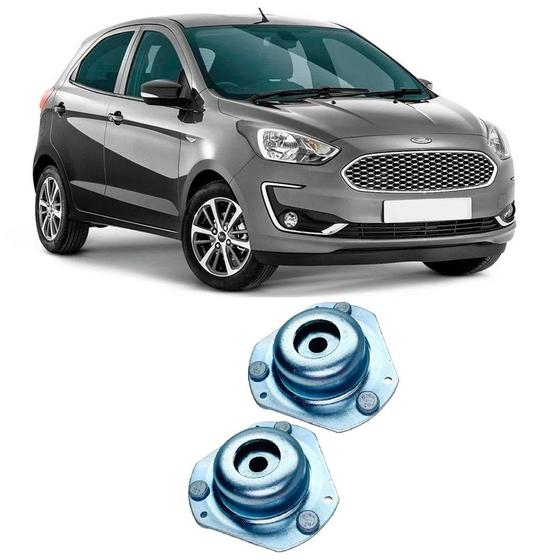 Imagem de Coxim do Amortecedor Ford Ka Dianteiro 2013 Até 2019 O Par