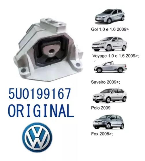 Imagem de Coxim Motor Ld Direito Vw Gol Saveiro Voyage Fox G5 G6 09-16