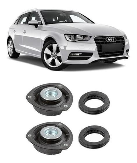 Imagem de Coxim + Rolamento Dianteiro Audi A3 2013 2014 2015 2016 17