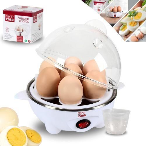 Imagem de Cozedor De Ovos a Vapor Multi Funções EGG  COOKER Para Academia,Fitness,Dietas 