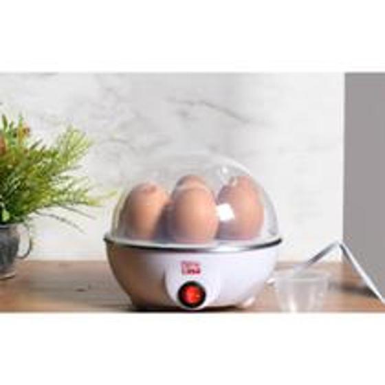 Imagem de Cozedor de Ovos Eletrico Multi Funções Cozinhar Ovo a Vapor Branco Egg 110v Cooker - Alcateia