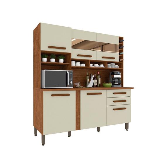 Imagem de Cozinha Alexia com Espelho 6 Portas MDF e MDP Imop