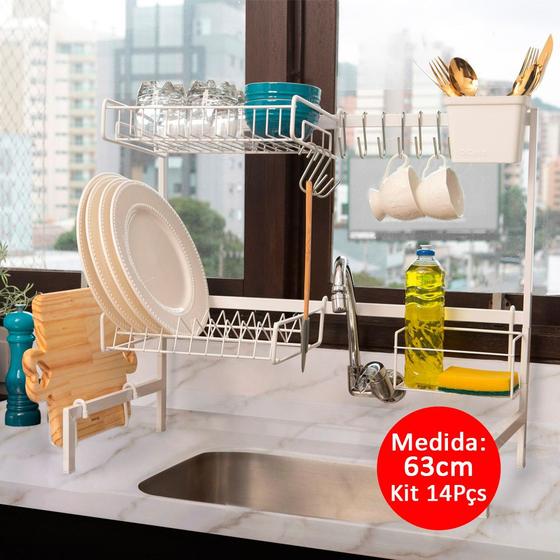 Cozinha Autossustentável 63cm C/ Escorredor Modular Luxo Menor preço em Cozinha Autossustentável 63cm C/ Escorredor Modular Luxo