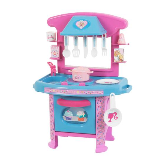 Imagem de Cozinha Barbie Cheff Com Diversos Acessórios - Cotiplás Ref. 2228