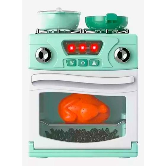 Imagem de Cozinha Brinquedo Mini Fogão E Forno 2 Em 1 A1003-2 - Dorémi