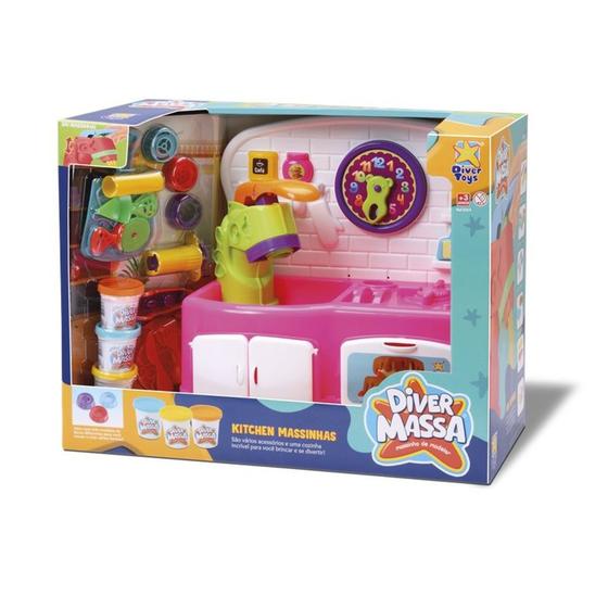 Imagem de Cozinha Com Massinha De Modelar - Kitchen Massa - Divertoys