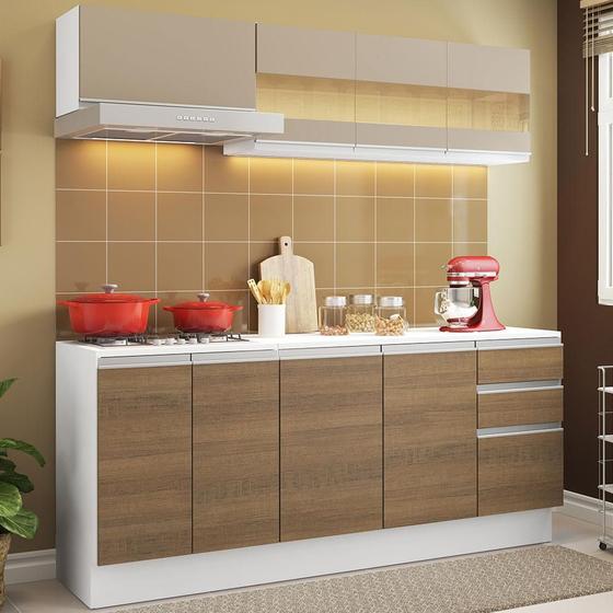 Cozinha Compacta 100% MDF Madesa Smart 180 cm Modulada Com Balcão e Tampo é boa?