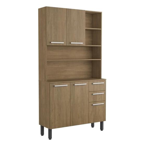 Imagem de Cozinha Compacta 5 Portas 2 Gavetas Samba Bertolini