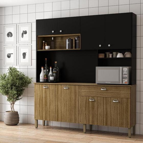 Imagem de Cozinha Compacta 8 Portas 1 Gaveta Core Kits Paraná