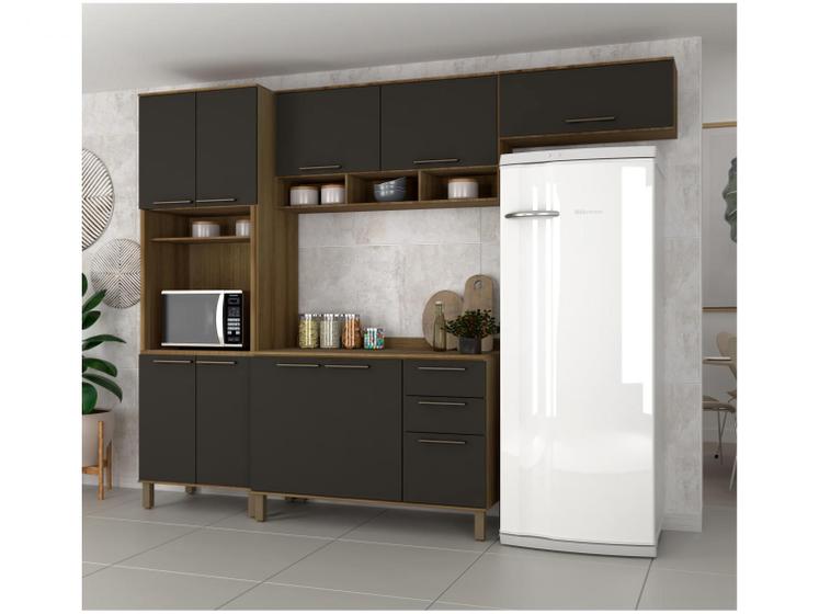 Cozinha Compacta Luciane Suíça 7 Portas Menor preço em Cozinha Compacta Luciane Suíça 7 Portas
