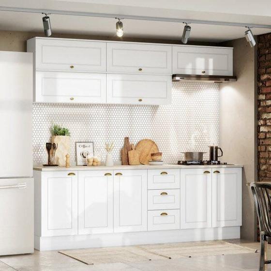 Cozinha Completa 8 Peças Americana Henn Menor preço em Cozinha Completa 8 Peças Americana Henn