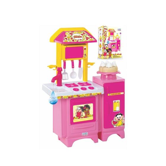 Cozinha completa infantil da turma da monica com geladeira é boa?