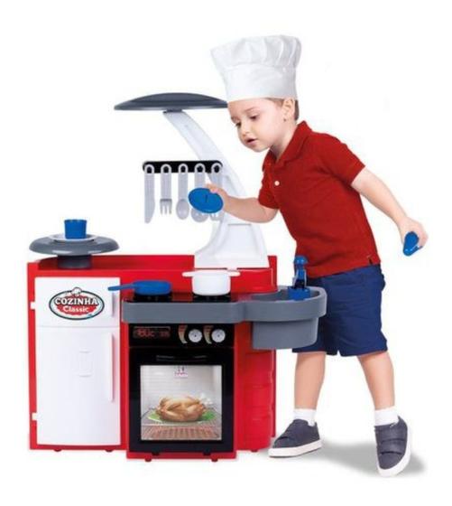 Cozinha De Brinquedo Infantil Completa Menino Cotiplas - Cotiplás ...