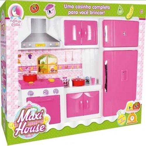 Imagem de Cozinha De Brinquedo Maxi House Com Geladeira E Fogão