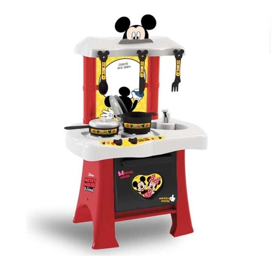 Imagem de Cozinha de Brinquedo Mickey Disney Xalingo R.1935.4 Vermelha