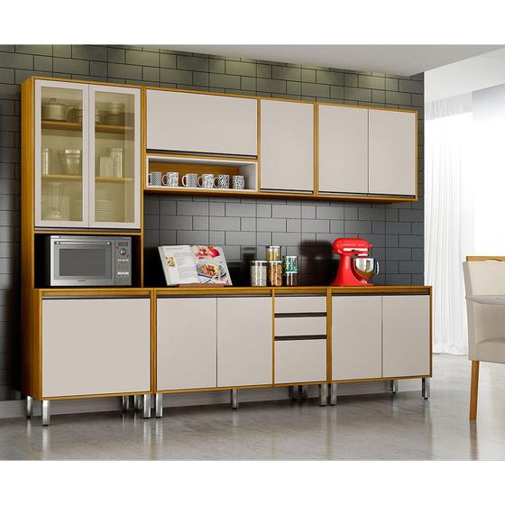 Imagem de Cozinha Eduarda 5 Peças Cristaleira Chf Moveis