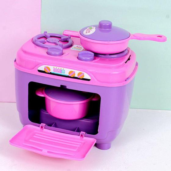 Imagem de Cozinha Fogão Cooktop Com Acessórios Na Solapa Zuca Toys - FMSP