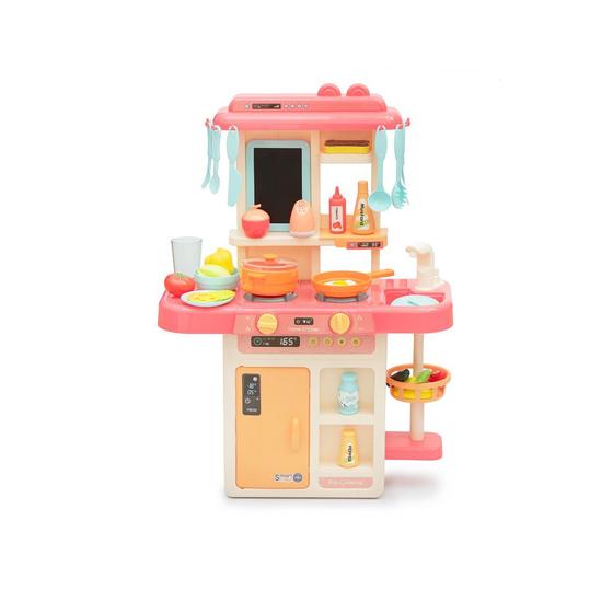 Imagem de Cozinha Infantil Brinquedo Com Água Luz Som Fumaça 42 Peças