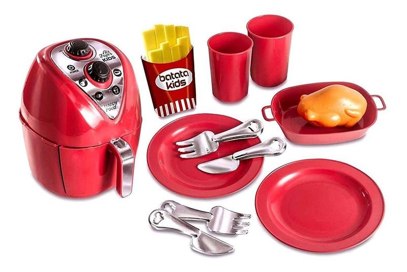 Cozinha Infantil Brinquedo Fritadeira Air Fryer Master Chef - Zuca Toys ...