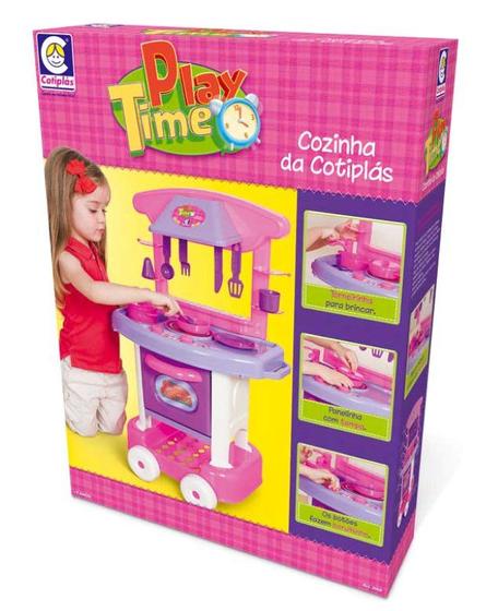 Imagem de Cozinha Infantil Com Acessorios Play Time Cotiplas