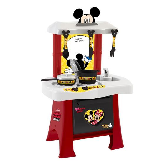Cozinha Infantil Disney Mickey Xalingo Vermelho/Preto/Branco é boa?