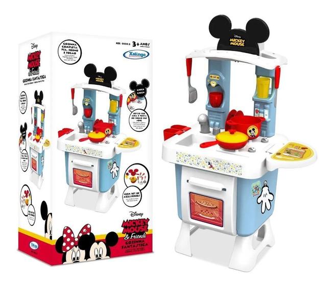 Imagem de Cozinha Infantil Fantástica Mickey Mouse & Friends Completa Xalingo
