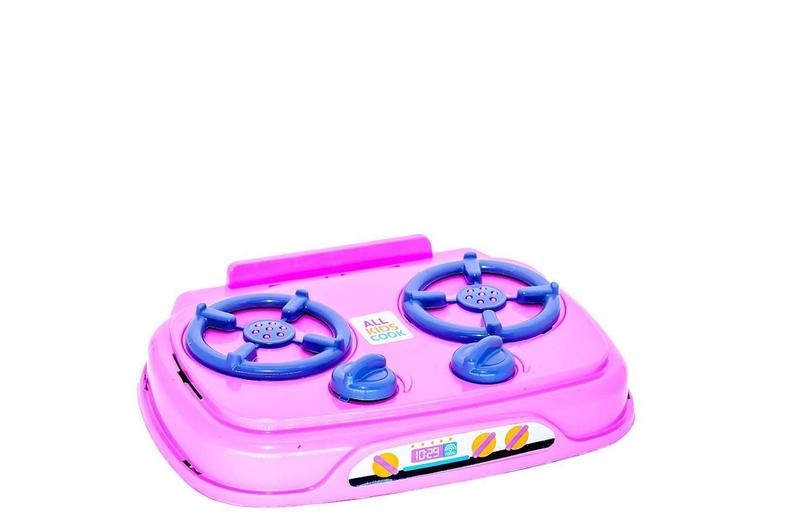 Imagem de Cozinha Infantil Jogo De Panela Fogão Cooktop Acessório 12Pç