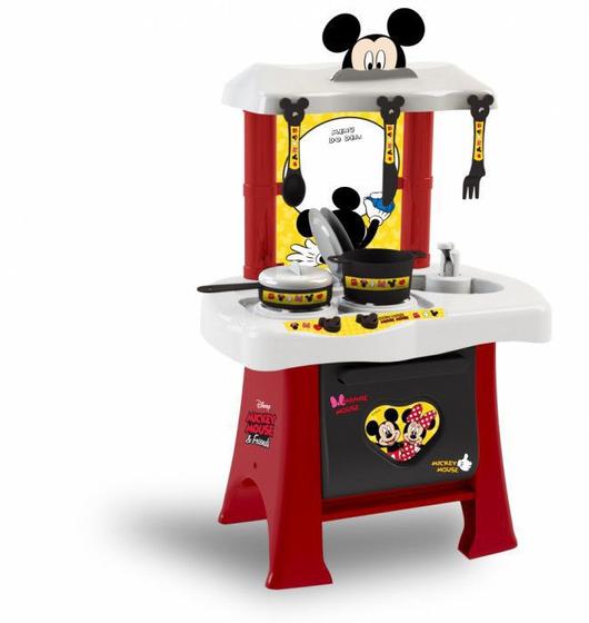 Imagem de Cozinha Infantil Mickey e Minnie Disney Brinquedo Xalingo