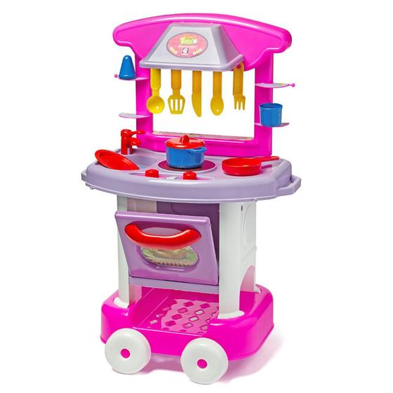 Imagem de Cozinha infantil Play Time Completa Brinquedo -Cotiplas