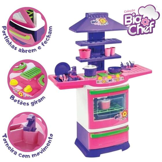 Imagem de Cozinha Master Fogão Big Chef Poliplac