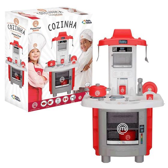 Cozinha MasterChef Brinquedo Faz De Conta Pais E FIlhos - Cozinha ...