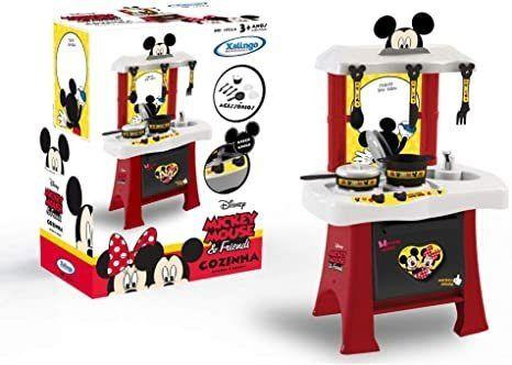 Imagem de Cozinha Mickey Mouse Infantil c/ 7 acessórios - Disney