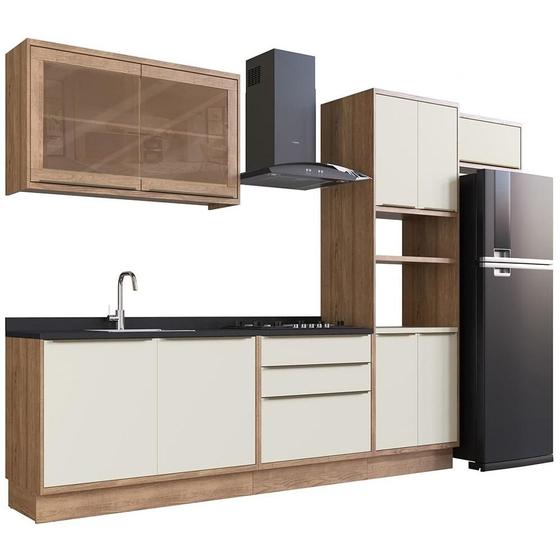 Cozinha Modulada Completa Herval Ten, 100% em MDF com 6 Peças, 280 cm é boa?