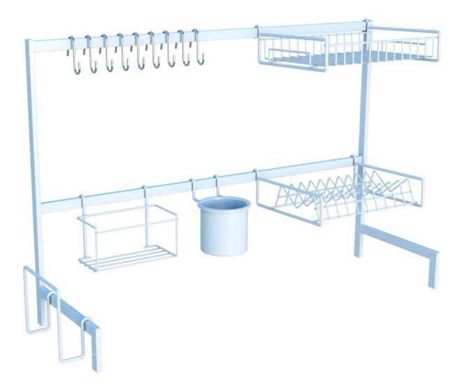 Cozinha Modular Suspensa Autossustentável 20 Peças 82cm é boa?